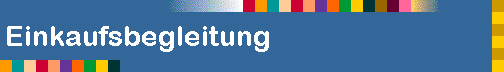 Einkaufsbegleitung